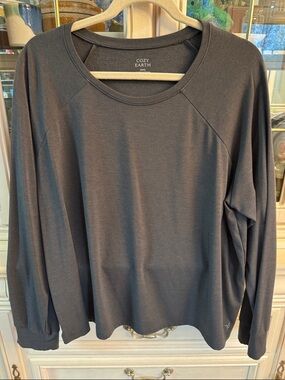 Cozy Earth Brushed Bamboo Pullover Crew